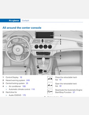 bmw z4 2016 owners manual